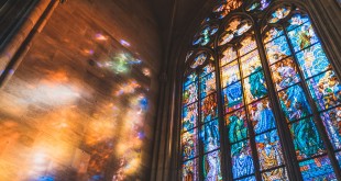 colorful stained glass